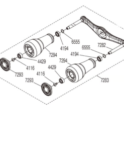 Shimano Handle Assembly BNT7283-13YK3